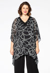 Kaftan TIFFANY - black 