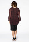 Tunic SNAKE v-neck - red - #3