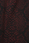 Tunic SNAKE v-neck - red - #5