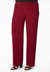 Pantalon plissé dolce - Rouge