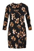 Dress wrap over ROSE - black  - #4