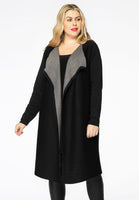 Cardigan two tone - black  - #1