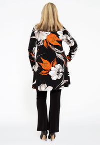 Tunic wide bottom CAMELLIA - black - #3