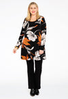 Tunic wide bottom CAMELLIA - black - #2