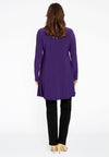 Tunic wide bottom studs DOLCE - purple - #3