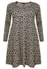 Dress LUREX LEOPARD - black - #4