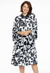 Blouse-dress strass HARPER - blue