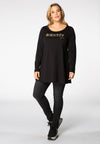 Tunic flare Bientot - black 