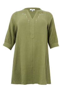 Tunic BUBBLE - light green - #1