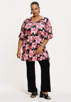 Tunic wide bottom LILIUM - pink