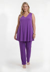 Débardeur swing uni dolce - Violet