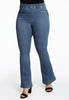 Jegging bootleg denim - indigo