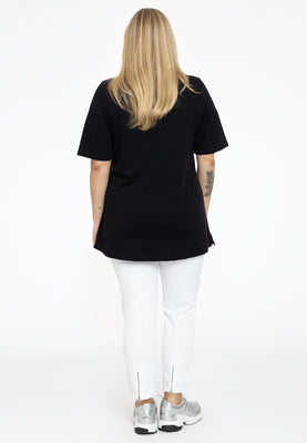 Polo shirt flare - black  - #3