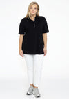 Polo shirt flare - black 