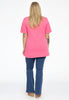 Polo shirt flare - pink - #3