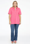 Polo shirt flare - pink