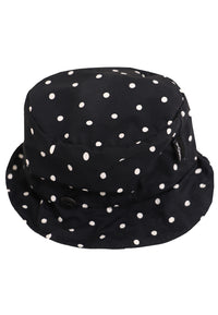 Rain hat DOTS - black - #1