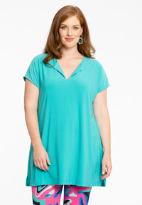 Shirt wide DOLCE - turquoise - #1