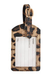 Luggage Tag Leopard - brown - #3