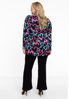 Tunic flare HEARTS - black - #3