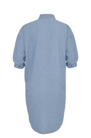 Blouse-dress chambray - blue - #3