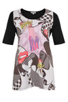 Shirt flare BANG! - black - #4