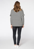 Shirt wide crown STRIPED - black  - #3