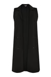 Jacket sleeveless INTERLOCK - black - #4