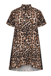 Blouse-dress LEOPARD - brown - #5