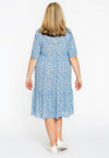 Dress frilled DAISY - blue - #3