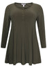 Tunic wide bottom buttoned DOLCE - green 