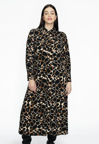 Blouse-dress WILD - black - #1