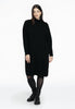 Dress high neck knitted - black  - #2