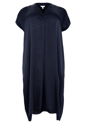 Dress kaftan V-neck - blue - #4