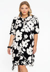 Tunic drawstring GIARDINO - black