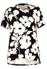 Tunic V-neck GIARDINO - black  - #4