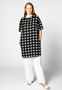 Tunic collar CIRCLE - black - #2