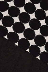 Tunic shaped bottom CIRCLE - black - #5