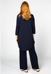 Tunic side puckering - blue - #3