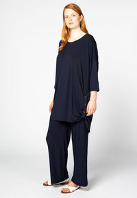 Tunic side puckering - blue - #2