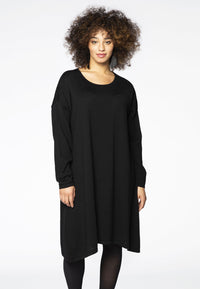 Pullover dress WOOL - black - #1