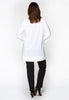 Shirt COTTON stretch slits - white  - #3