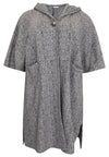 Poncho HERRINGBONE - grey - #4