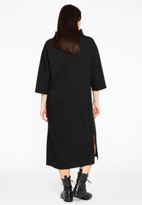 Dress turtle neck STELLA - black - #3