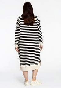 Dress wide badge STRIPE - black - #3