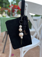 Key chain pearl - white  - #1