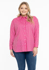 Chemisier à boutons equal stripe - rose