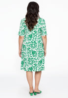 Blouse-dress ruffled MYKONOS - green - #3