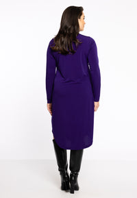 Dress buttoned DOLCE - purple - #3