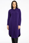 Dress buttoned DOLCE - purple 